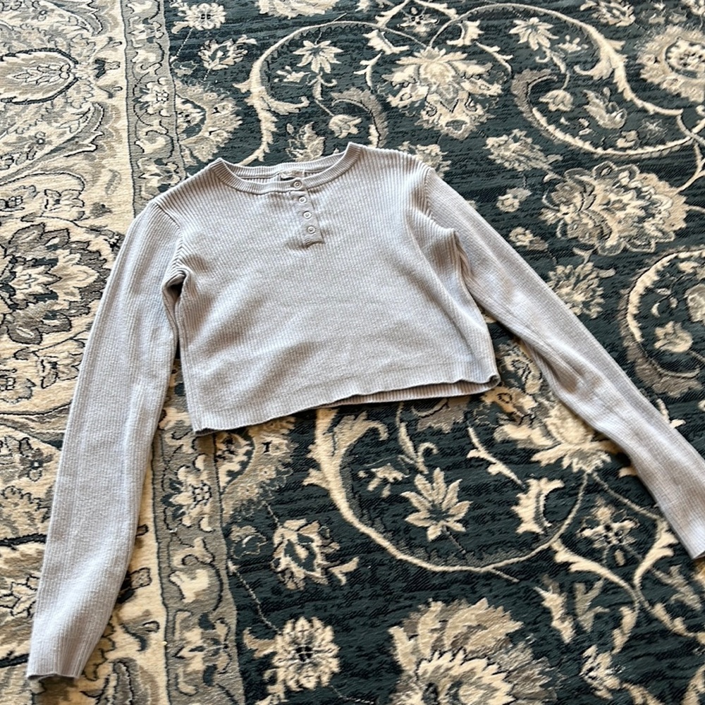Blue/grey long sleeve